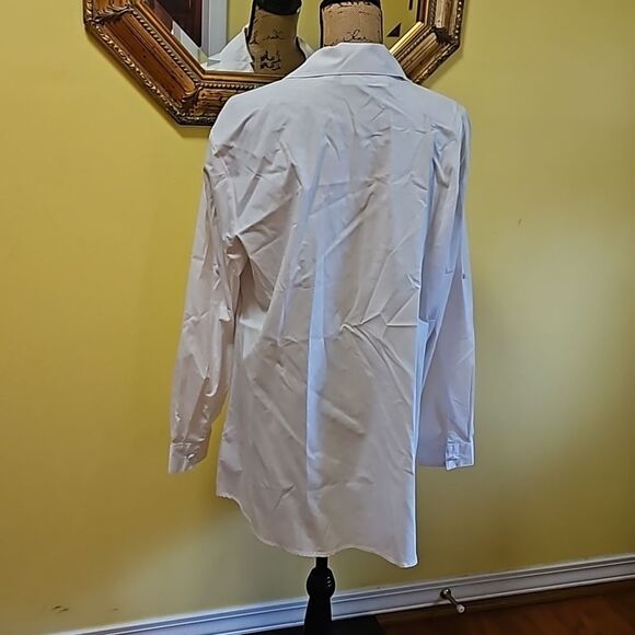 Simonton Says white tunic top size Large - Picture 6 of 12